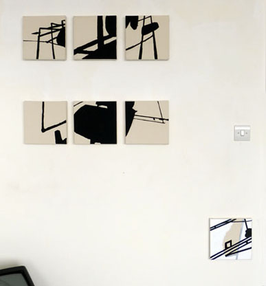 Philip Bradshaw, Installation view, Open Studio 2014